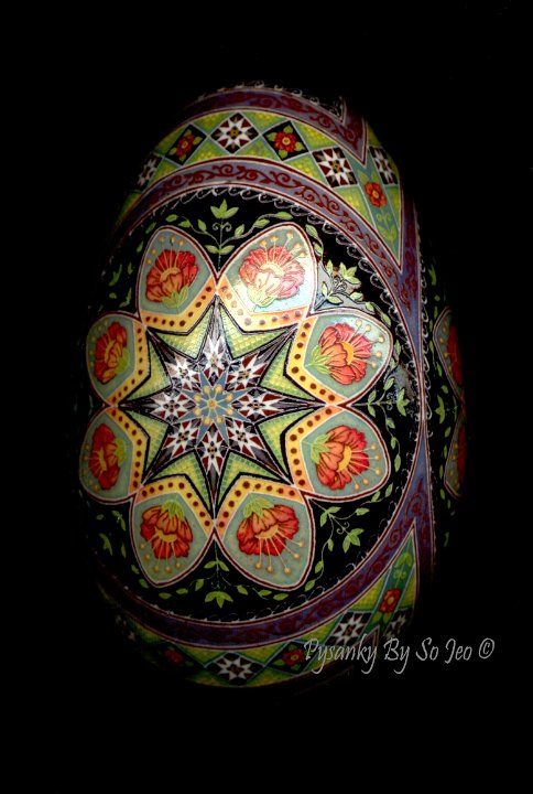 Over The Rainbow Ukrainian Easter Egg Pysanky By So Jeo